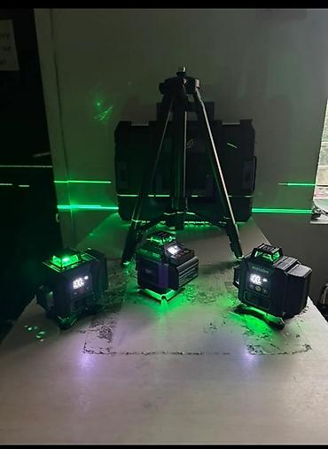 строительный фэн: Лазерные уровни 3D/4D с зелёным и красным лучом от 3000 и выше — 5