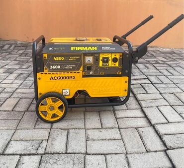 led лампы для маникюра: Firman AC6000E2 benzin generatoru - Güc: 4500W start gücü, 3600W