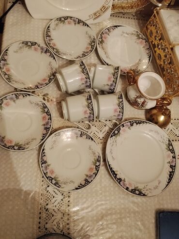 Kurtkalar: Məhsul: Çay-servis və süfrə dəsti + metal çəngəl-bıçaq-qab-qacaq — 4