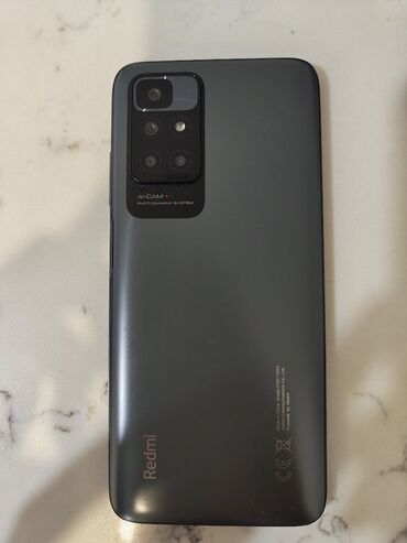 Xiaomi: Redmi 10, 128 GB, rəng - Mavi, Sensor, Barmaq izi, Face ID