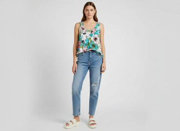 t shirty nirvana hm: H&M, Top damski, rozmiar S