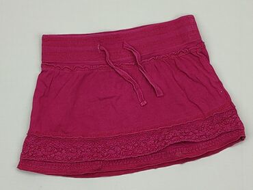 spódniczka czerwona dziewczęca: Spódnica H&M, 12-18 m, wzrost - 86 cm., Bawełna, stan - Dobry