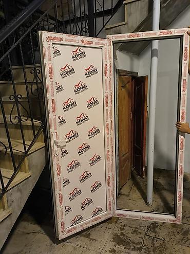 sandvic panel: PVC qapı dəsti – König Panel Systems panelləri və Plastherm profilləri — 1