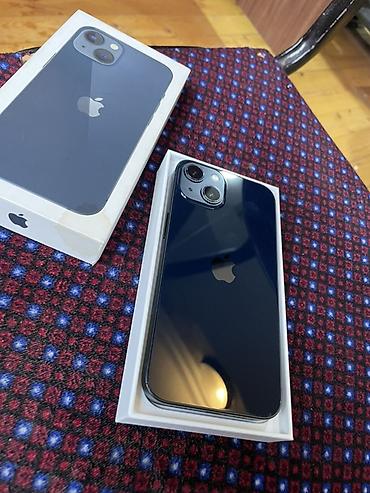 IPhone 13, 128 ГБ, Голубой, Гарантия, Беспроводная зарядка, Face ID — 1
