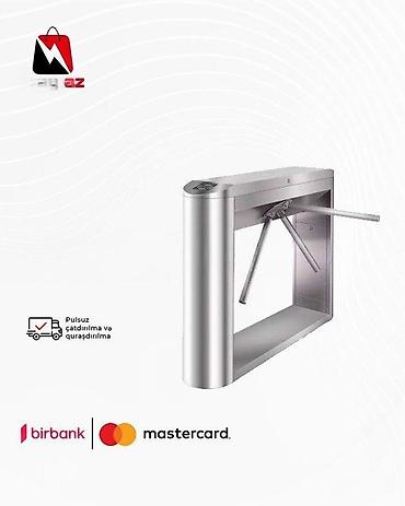 Darvazalar və aksesuarlar: Bridge Style Tripod Turnstile 💳 Kredit şərtləri: Ayliq cəmi 65.50 AZN — 1