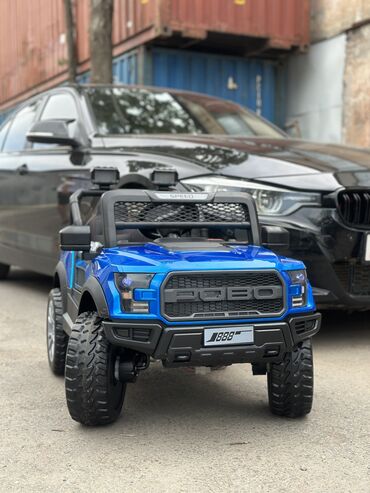 мотоблок расрочка: 🚗 Детская электромашина FORD Raptor 💙 Цвет: синий металлик 📦 Новая, в