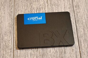 8gb ddr4: Маалымат алып жүрүүчү, Жаңы, Crucial, SSD, 256 ГБ, 2.5"