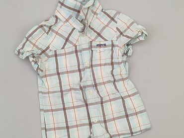 koszula pierre cardin: Shirt 1.5-2 years, condition - Very good, pattern - Cell, color - Light blue