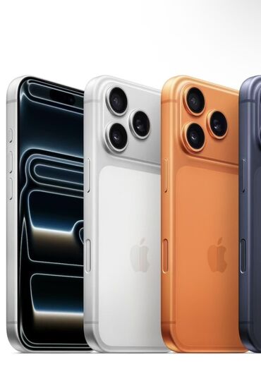 айфон хс цена в бишкеке: IPhone 17 Pro Max, Жаңы, 100 %