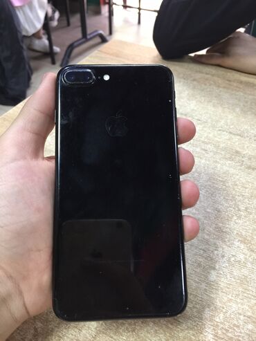 iphone 7 jat black: IPhone 7 Plus, Б/у, 128 ГБ, Jet Black, Зарядное устройство, 100 %