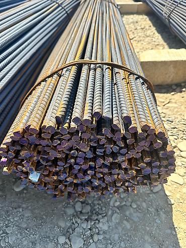 Məhsul: Armatur dəmir çubuqlar - Növ: Yivli (rebar) armatur -