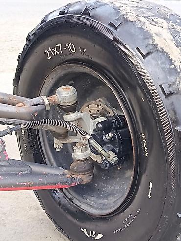 daewoo damas kredit: ATV / Kvadrovelosiped – mavi rəng - 4 təkərli off-road kvadro, ön — 3