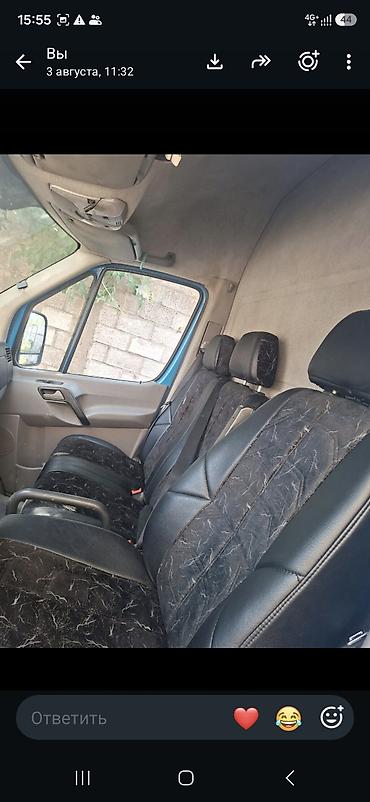 sprinter cdi: Mercedes-Benz Sprinter 319 CDI, синий фургон (высокая крыша — 1