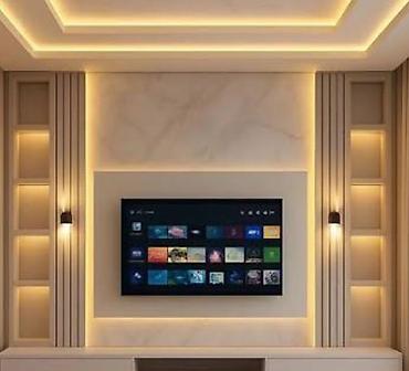 televizor dekoru alcipan: Siyirməli, Polkalı, MDF — 3