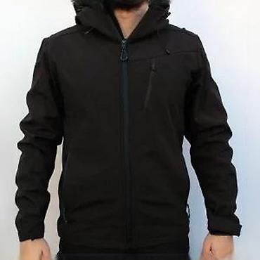 Jakne za prelazni period: Muška softshell jakna – crna, Mountain Spirit - Materijal: softshell — 12