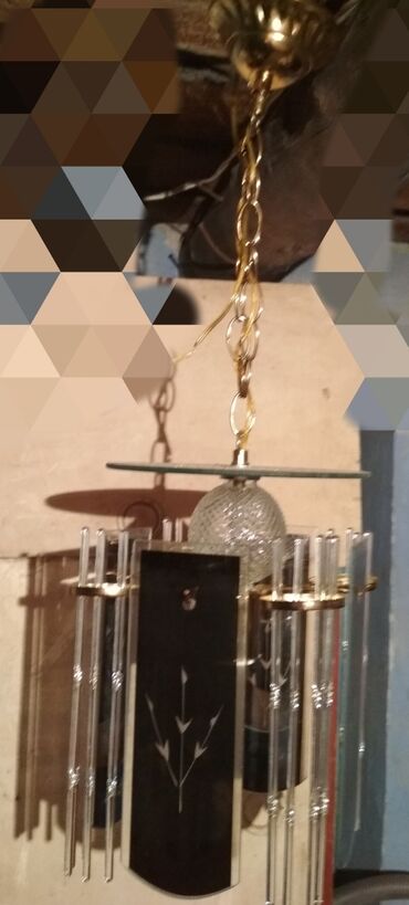 taxta cilciraqlar: Çılçıraq, 1 lampa, Metal