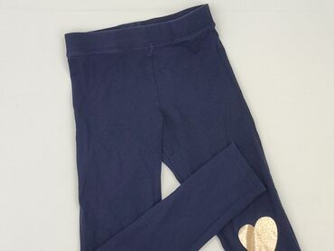 polarowe rajstopy: Legginsy dziecięce, H&M, 8 lat, 122/128, stan - Bardzo dobry
