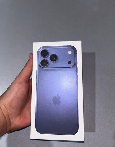 iphone da max: IPhone 17 Pro Max, 512 GB, Göy, Zəmanət, Barmaq izi, Simsiz şarj