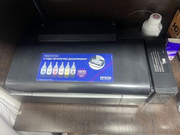 Принтеры: Фотопринтер Epson L805 с встроенной СНПЧ - Тип: струйный фотопринтер