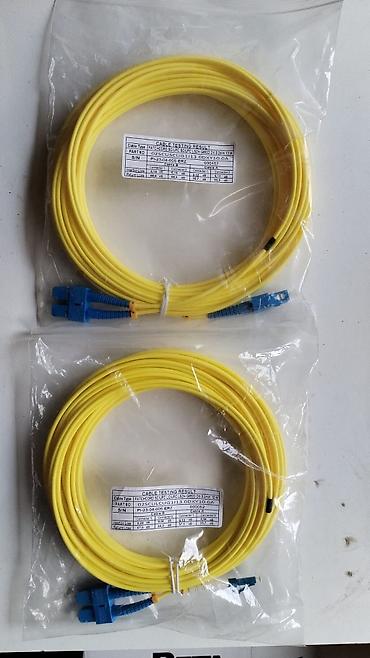 fiber optic: 50 ƏDƏD Məhsul: Optik patch cord (fiber optik qoşucu kabel) — 1