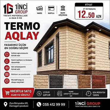 aqlay: TERMO AQLAY – fasad üçün düzgün seçim - İstiliyin qorunmasına kömək — 1