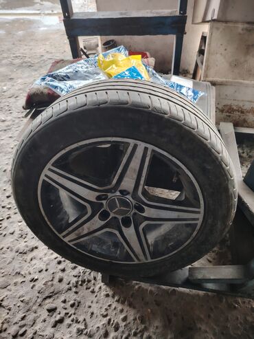 masin ucun ayaqaltilar: Б/у Колесо Mercedes-Benz 205 / 55 / R 16, 5 Болтов