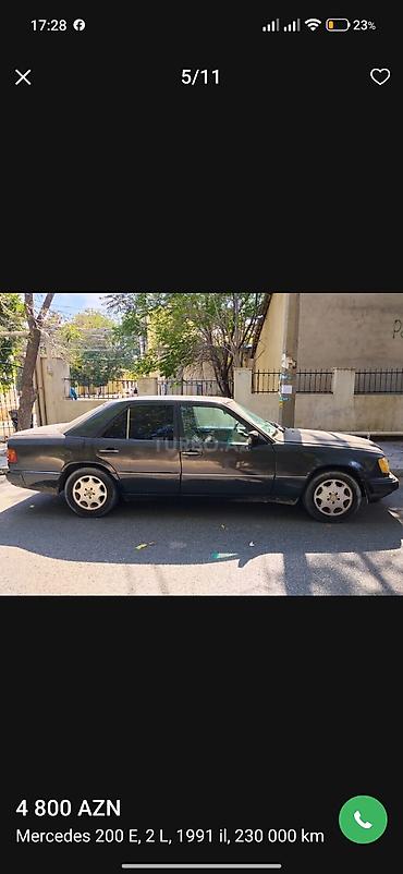 lalafo vaz 2106: Mercedes-Benz E 200: 2 l | 1991 il Sedan — 3