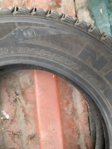 Шины и диски: Зимняя шина Nexen 195/65 R15 91Q - Производитель: Nexen - Сезон: зима — 2