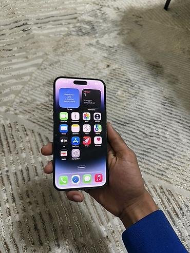 Уюлдук телефондор жана аксессуарлар: IPhone 14 Pro Max 256гб работает идеально пользовался 3года True — 7