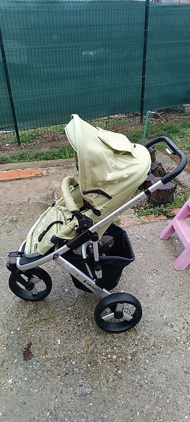 jesenji sesir za decu: Svo troje kolica za bebe 100€ QUINNY sivo-zelena, BERTONI zelena 2 — 4