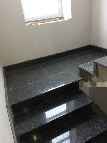 Лестницы из гранита, мрамора: Лестница из гранита, мрамора Для дома, Бесплатный замер, Форма лестницы: Много-маршевая, Стиль: Модерн — 10