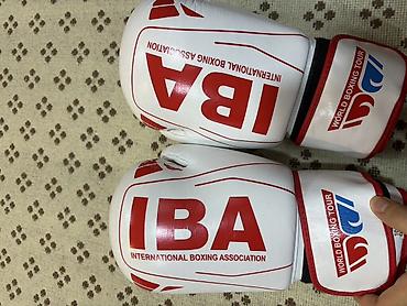 Əlcəklər: IBA (International Boxing Association) təsdiqli boks əlcəkləri - — 1