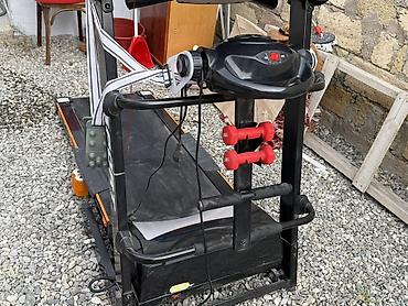 qacış aləti: Elektrikli qaçış aparatı / treadmill - Geniş konsol paneli: LCD — 2