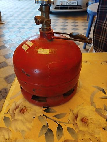 Портативный газовый баллон, Наполнение: Пропан, Объем баллона: 3 л, Б/у, В розницу