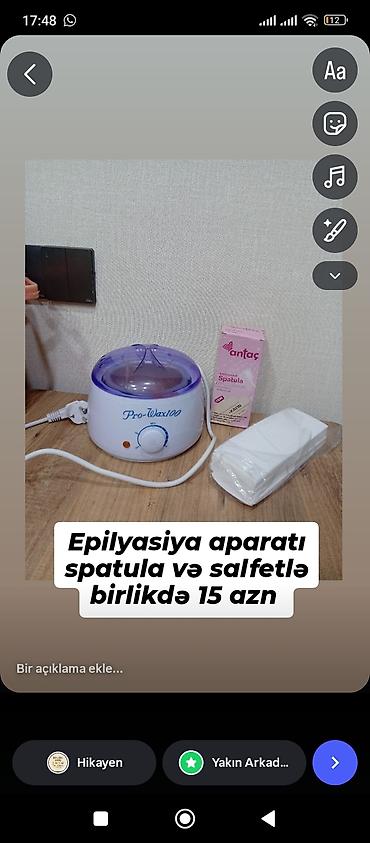 Epilyasiya üçün Pro-Wax100 mum qızdırıcı seti. Dəst: - Pro-Wax100 mum lalafo.az -da Epilyasiya üçün Pro-Wax100 mum qızdırıcı seti. Dəst: - Pro-Wax100 mum