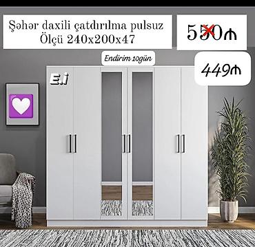 qapı rəngləri: 6 qapılı dolab Yep yeni 449 azn rəng seçimi var çatdırılma var — 1
