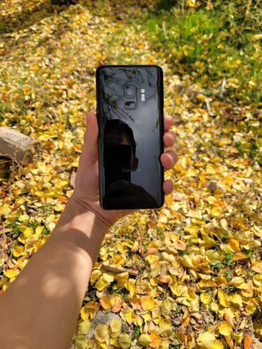 бронепленка на телефон: Samsung Galaxy S9, Колдонулган, 64 ГБ, түсү - Кара, 2 SIM