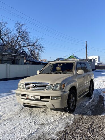 машина жигули 7: Lexus LX: 2003 г., 4.7 л, Автомат, Газ, Внедорожник