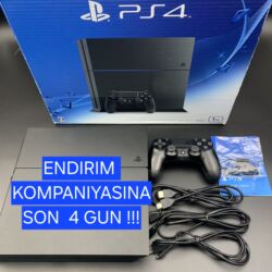 kompi: PlayStation 4 (PS4) oyun konsolu – 1 TB Komplekt: - PS4 konsolu (1 TB