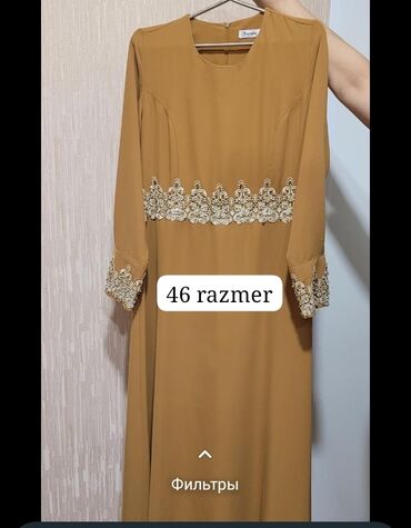 sederek hicab geyimleri: Вечернее платье, Макси, 3XL (EU 46)