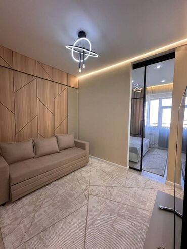 квартира орозбекова: 2 комнаты, 54 м², Элитка, 15 этаж, Дизайнерский ремонт