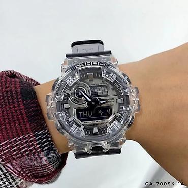 iphone whatch: CASIO G-SHOCK GA-700SK-1A “Skeleton” - Корпус и ремешок из — 2