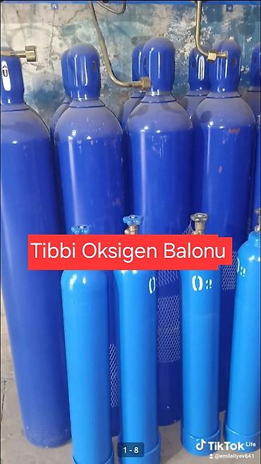 tibbi oksigen aparati: Tibbi Oksigen Balonu icarəsi və satışı Xəstələrin ev şəraitində — 3