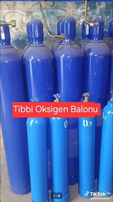 Digər tibbi məhsullar: Tibbi Oksigen Balonu və Reduktor satışı <●> <●>