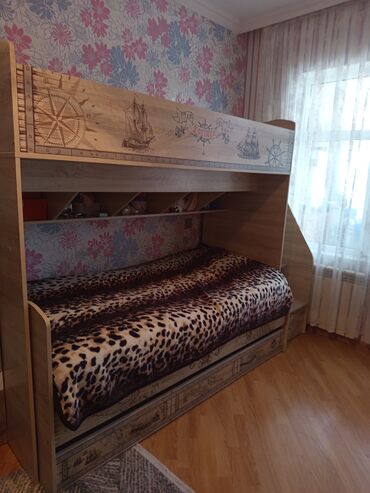 Boşqablar: Oğlan və qız üçün, Çarpayı, Matras ilə, Siyirməli, MDF