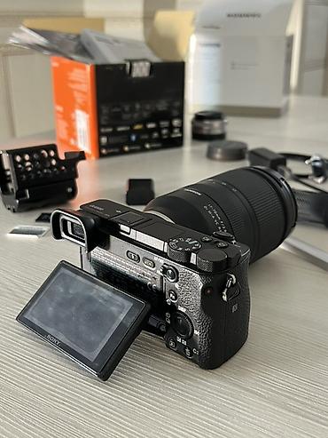 чехлы накидки: Беззеркальная камера Sony α6500 с объективом sony 16mm 2.8 Основные — 4