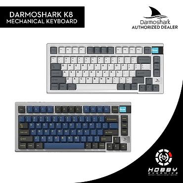 darmoshark n3: Клавиатура, Darmoshark, Механическая, Проводное, Bluetooth подключение, Размер: 75% — 9