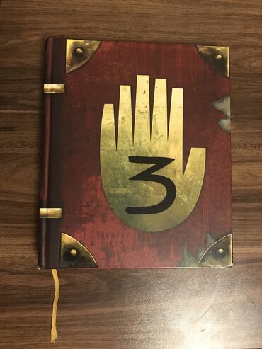 Digər kitablar və jurnallar: "Gravity Falls – 3-cü Kitab: Sirrlər Üzə Çıxır!” Gizli simvollar