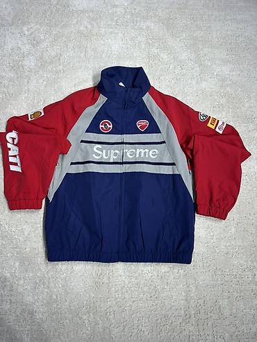 Толстовки: Мужская толстовка, M, L, XL, Supreme, Новый, цвет - Красный, Платная доставка — 2