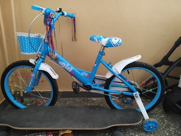 электронный велосипед: Продается детский велосипед, только 1 месяц катались размер не